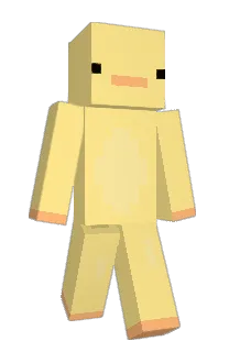 Front of Evendit's skin