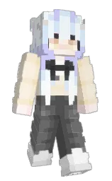 Pilevian's Minecraft skin wearing the Migrator cape