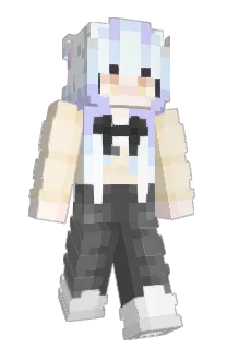 Front of Pilevian's skin