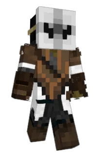 Front of AkBits's skin