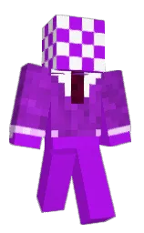 Splyced's Minecraft skin wearing the Pan cape
