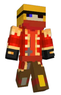 Front of KakisBad's skin