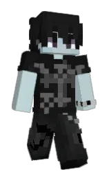 woodsmoke and cod gray Minecraft skin — Slim model