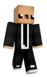 BibiMaster's Minecraft skin wearing the Migrator cape