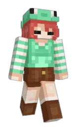 luminalumie's Minecraft skin wearing the Pan cape
