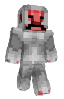 Front of Gonkr's skin