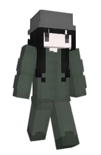 Front of chk's skin