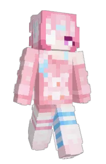 Front of Michimouto's skin