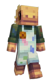 Front of Basedlike's skin