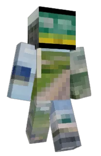 Front of topazish's skin