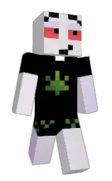 black and mischka Minecraft skin — Slim model