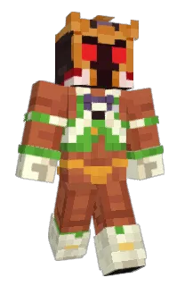 Front of Beernox's skin