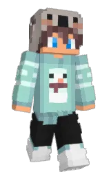 shadow green and sinbad Minecraft skin — Slim model