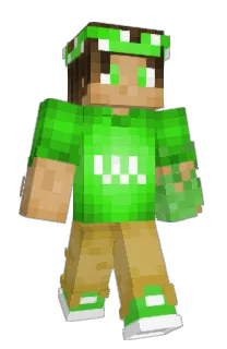 Front of Evanska's skin