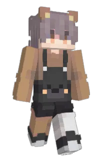Front of Sharlam's skin