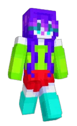 Slim Minecraft skin