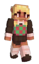 FakeRobin's Minecraft skin wearing the Moonlight Trail cape