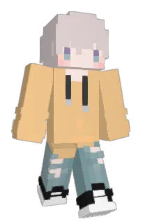 Front of Hokumei's skin