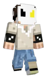 pearl bush and bistre Minecraft skin — Classic model