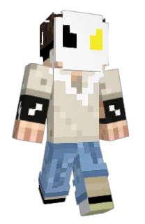 Front of Minecraft skin