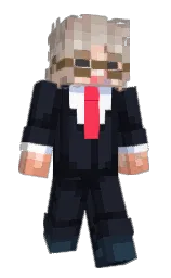 Markhy's Minecraft skin wearing the Aurora cape