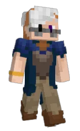tiber and brown derby Minecraft skin — Slim model