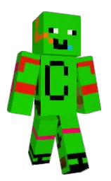 cbcb123's Minecraft skin wearing the Pan cape