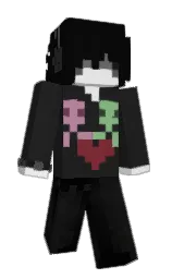 mine shaft and cod gray Minecraft skin — Slim model — first worn by qnb