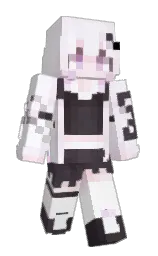 Slim Minecraft skin