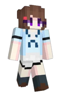 Front of cazone's skin