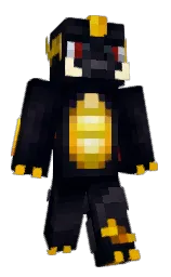 lumbury's Minecraft skin wearing the Migrator cape