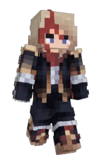 Front of luwhatev's skin