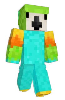 Front of Minecraft skin
