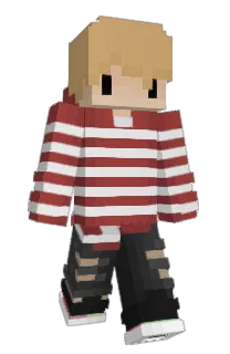 Front of jurimann's skin