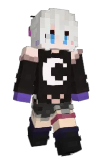Front of Maruhy's skin