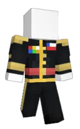 white and woodsmoke Minecraft skin — Slim model