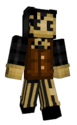 bendy1737's Minecraft skin wearing the Pan cape