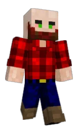 FeelsGuid0's Minecraft skin wearing the Migrator cape