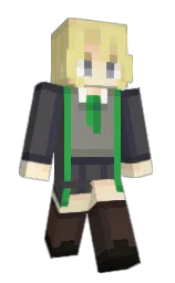 emperor and zombie Minecraft skin — Slim model — first worn by SkinEditor