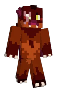 Front of FroreDaze's skin