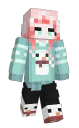 Slim Minecraft skin
