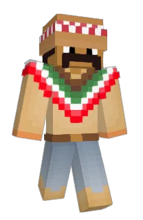 Front of Minecraft skin