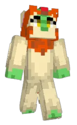colonial white and trinidad Minecraft skin — Slim model — first worn by Nuggets83