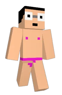 Front of prwea's skin