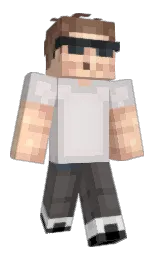 iCrackBinniz's Minecraft skin wearing the Common cape