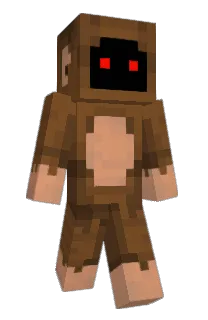 Front of Alunixa's skin