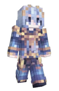 Front of Kaerwere's skin