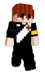 hunkyX's Minecraft skin wearing the 15th Anniversary cape