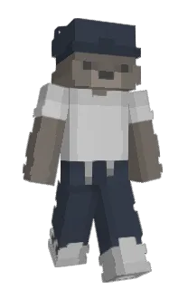 Front of bwaer's skin