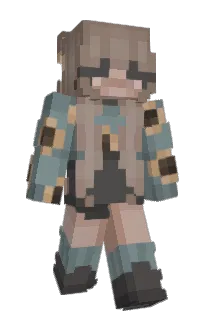 Front of DomoArigato's skin